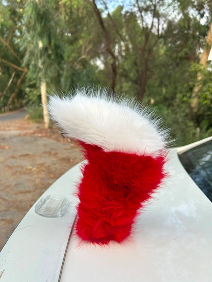 Tail Rush – Electric Wagging Fur Tail for Car & Bike | Voice & Remote Control