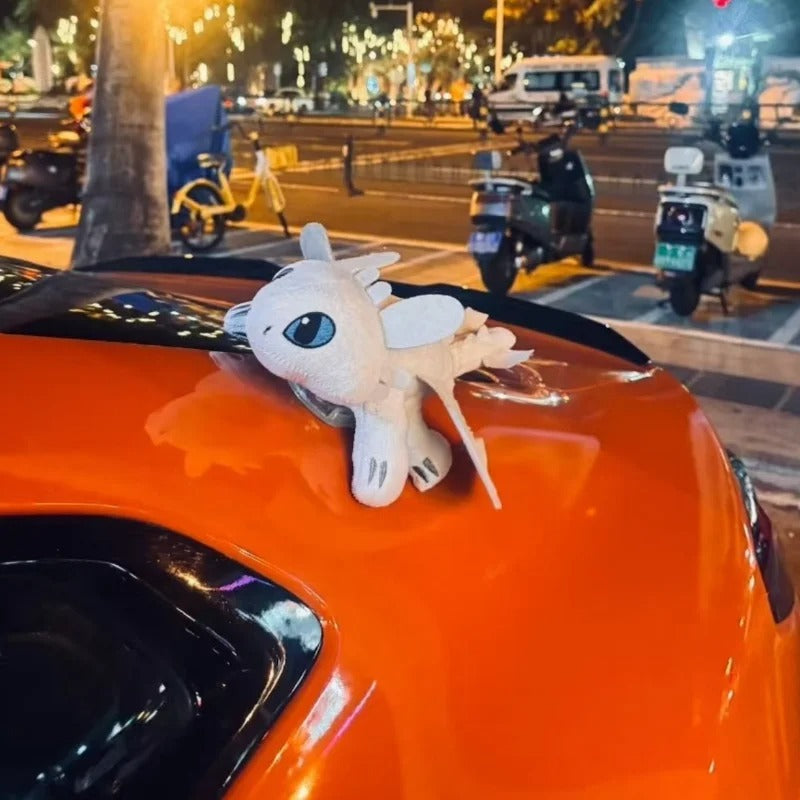 Flying Dragon Car Roof & Helmet Ornament – Movable Wings